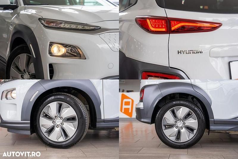 Second-hand Hyundai Kona Style 100 kW (136 CP) 2020 Alb SUV