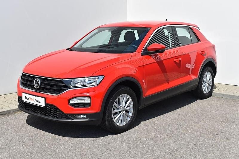 Rosu mediu normal Utilizat 2019 VW T-Roc SUV | 14.500 EUR (Super Preț) - Imagine 1/4