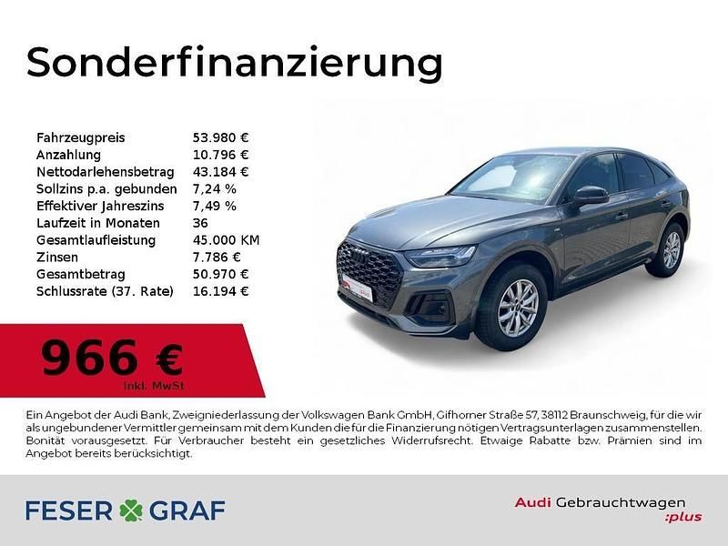Utilizat 2024 Audi Q5 Sportback S-Line SUV | 57.835 EUR - Imagine 1/1