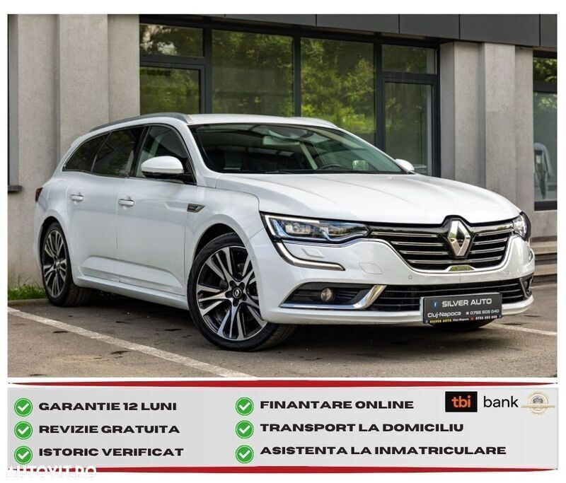 Alb Utilizat 2016 Renault Talisman GrandTour Initiale Paris Break | 11.950 EUR - Imagine 1/4