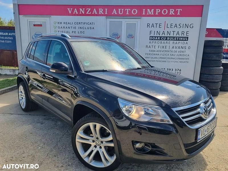 Culoarenegru Utilizat 2009 VW Tiguan Trendline SUV | 7.200 EUR (Preț OK) - Imagine 1/4