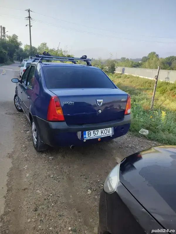 Second-hand Dacia Logan 90 CP (66 kW) 2007 Albastru Berlinǎ