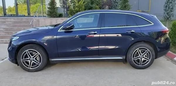 Culoarealbastru Utilizat 2020 Mercedes EQC400 SUV | 34.000 EUR - Imagine 1/4