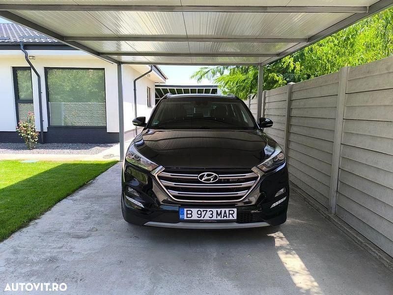 Culoarenegru Utilizat 2017 Hyundai Tucson Premium SUV | 17.777 EUR (Preț OK) - Imagine 1/4