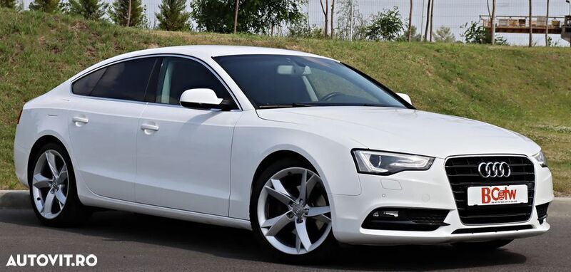 Alb Utilizat 2015 Audi A5 Sportback Hatchback | 14.500 EUR (Preț bun) - Imagine 1/4