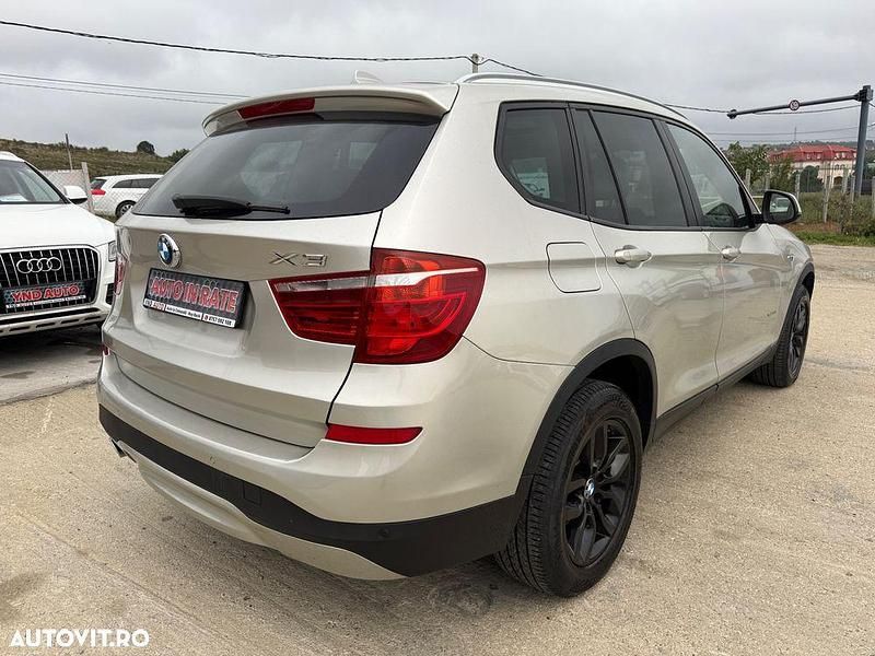 Second-hand BMW X3 Advantage 190 CP (139 kW) 2017 Culoarebej SUV