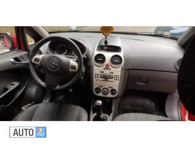 Second-hand Opel Corsa 85 CP (62 kW) 2008 Rosu Hatchback
