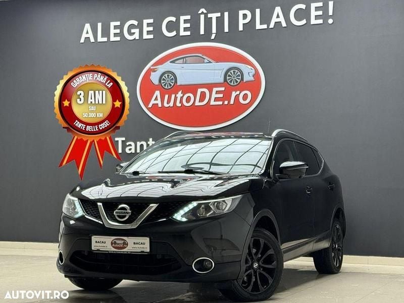 Negru Utilizat 2015 Nissan Qashqai Tekna SUV | 12.490 EUR (Puțin scump) - Imagine 1/4