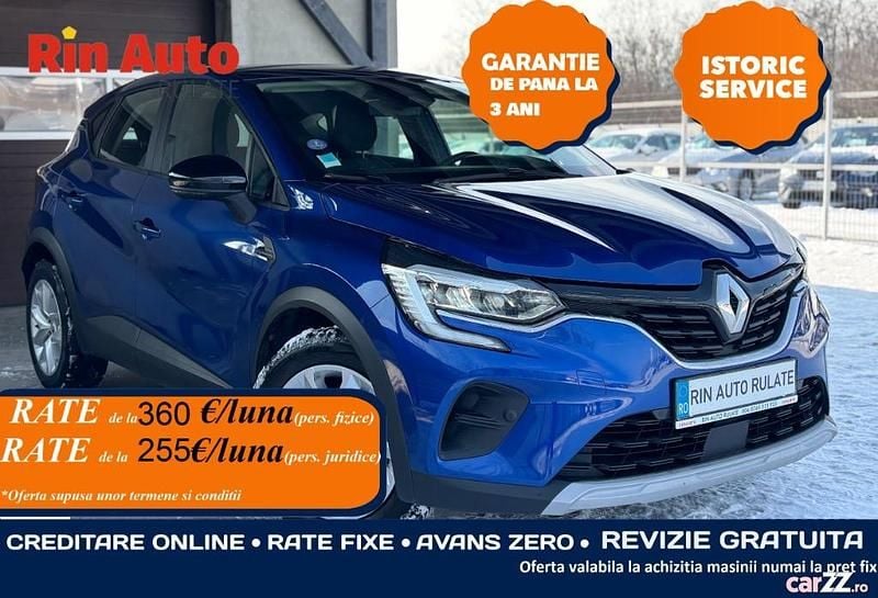 Culoarealbastru Utilizat 2021 Renault Captur Business SUV | 14.790 EUR (Preț bun) - Imagine 1/4