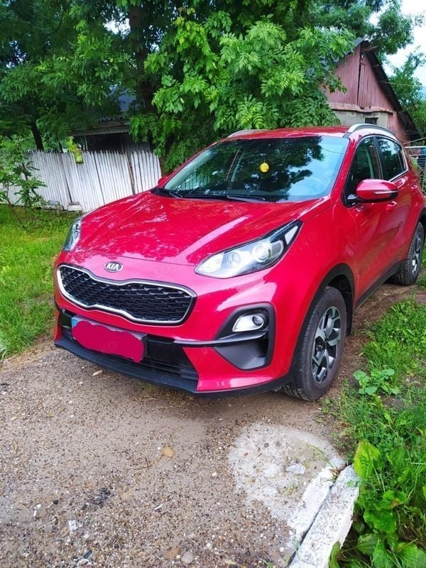 Roșu Utilizat 2020 Kia Sportage SUV | 16.900 EUR (Preț bun) - Imagine 1/4