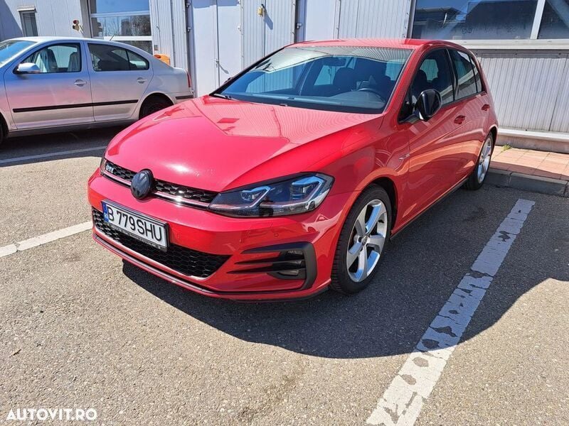 Rosu Utilizat 2017 VW Golf VII GTI Hatchback | 17.500 EUR (Preț OK) - Imagine 1/4