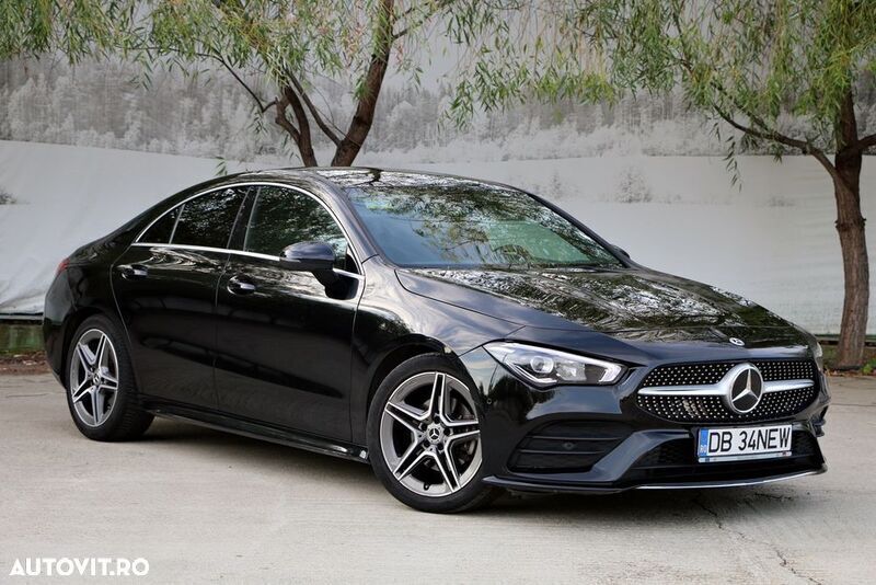 Negru Utilizat 2020 Mercedes CLA180 AMG line Berlinǎ | 26.100 EUR (Preț OK) - Imagine 1/4