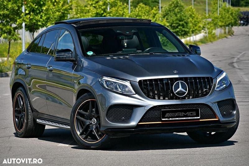 Second-hand Mercedes GLE350 AMG line 258 CP (189 kW) 2019 Culoaregri Coupe