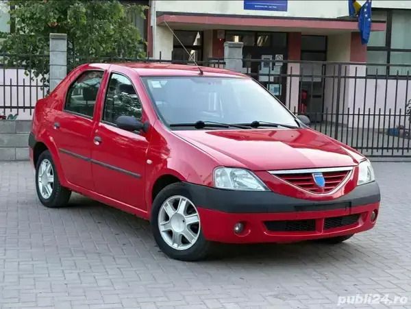 Rosu Utilizat 2005 Dacia Logan Berlinǎ | 1.250 EUR (Preț bun) - Imagine 1/4