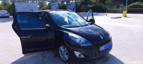 Negru Utilizat 2009 Renault Grand Scénic III Monovolum | 3.750 EUR (Preț OK) - Imagine 1/4