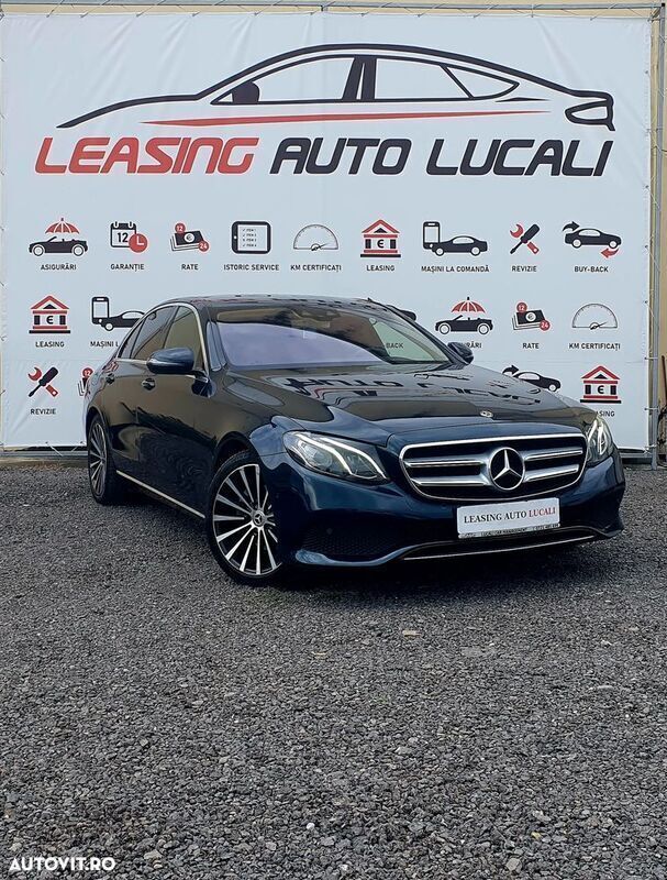 Albastru Utilizat 2018 Mercedes E200 Berlinǎ | 28.490 EUR (Scump) - Imagine 1/4
