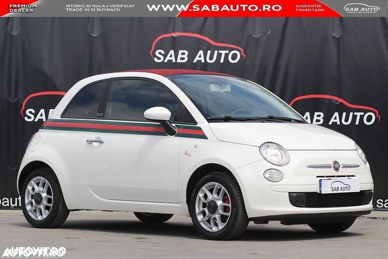 Alb Utilizat 2010 Fiat 500 Cabrio | 4.899 EUR (Preț OK) - Imagine 1/4