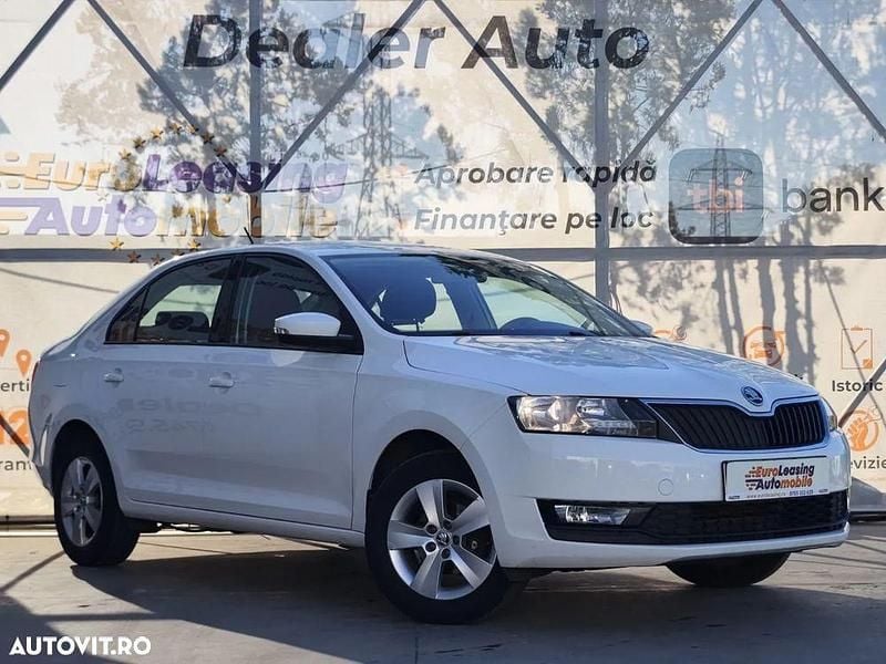 Culoarealb Utilizat 2019 Skoda Rapid Ambition Berlinǎ | 8.490 EUR (Preț OK) - Imagine 1/4