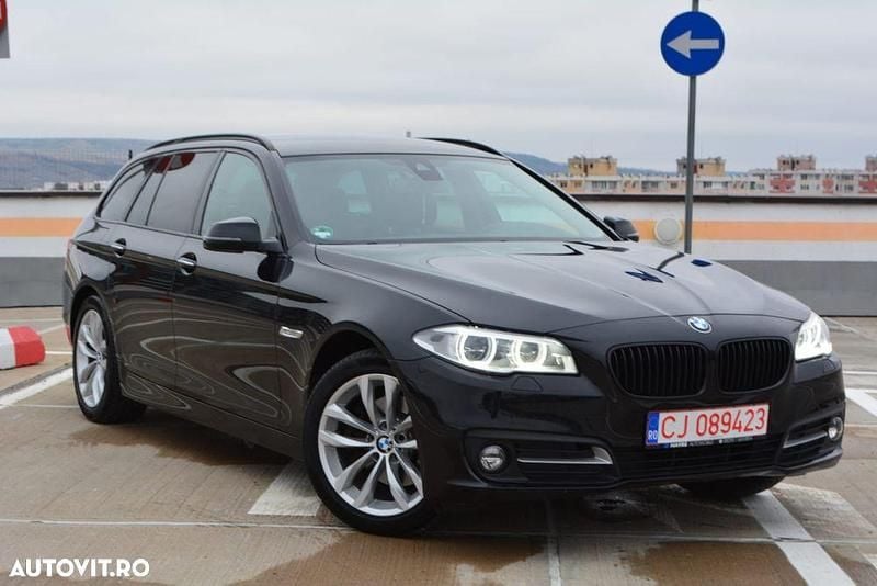 Culoarenegru Utilizat 2016 BMW 520 Sport Line Break | 13.450 EUR (Super Preț) - Imagine 1/4