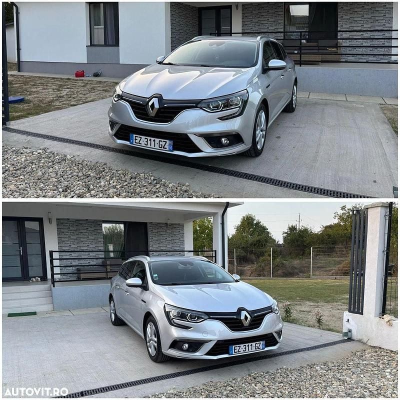 Culoareargint Utilizat 2018 Renault Mégane GrandTour LIMITED Break | 9.590 EUR (Preț OK) - Imagine 1/4