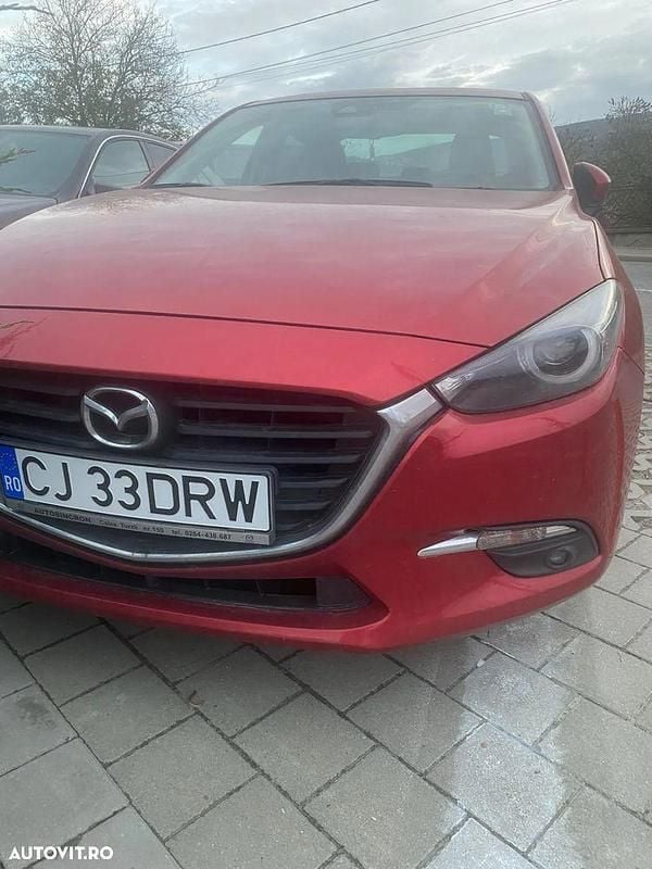 Rosu Utilizat 2018 Mazda 3 Berlinǎ | 14.000 EUR (Preț OK) - Imagine 1/4