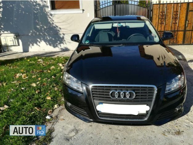 Second-hand Audi A3 105 CP (77 kW) 2010 Negru Hatchback