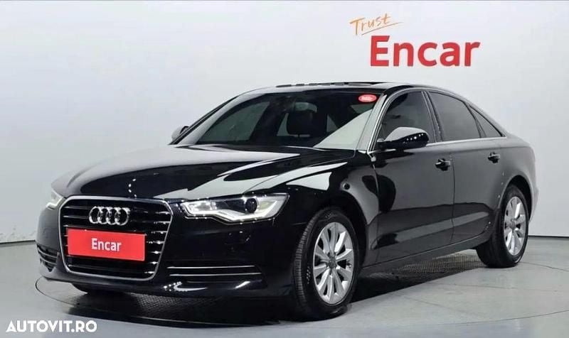 Culoarenegru Utilizat 2014 Audi A6 Berlinǎ | 15.999 EUR (Puțin scump) - Imagine 1/4