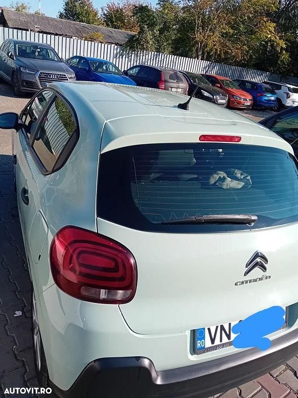 Second-hand Citroën C3 88 CP (64 kW) 2008 Culoareverde Hatchback