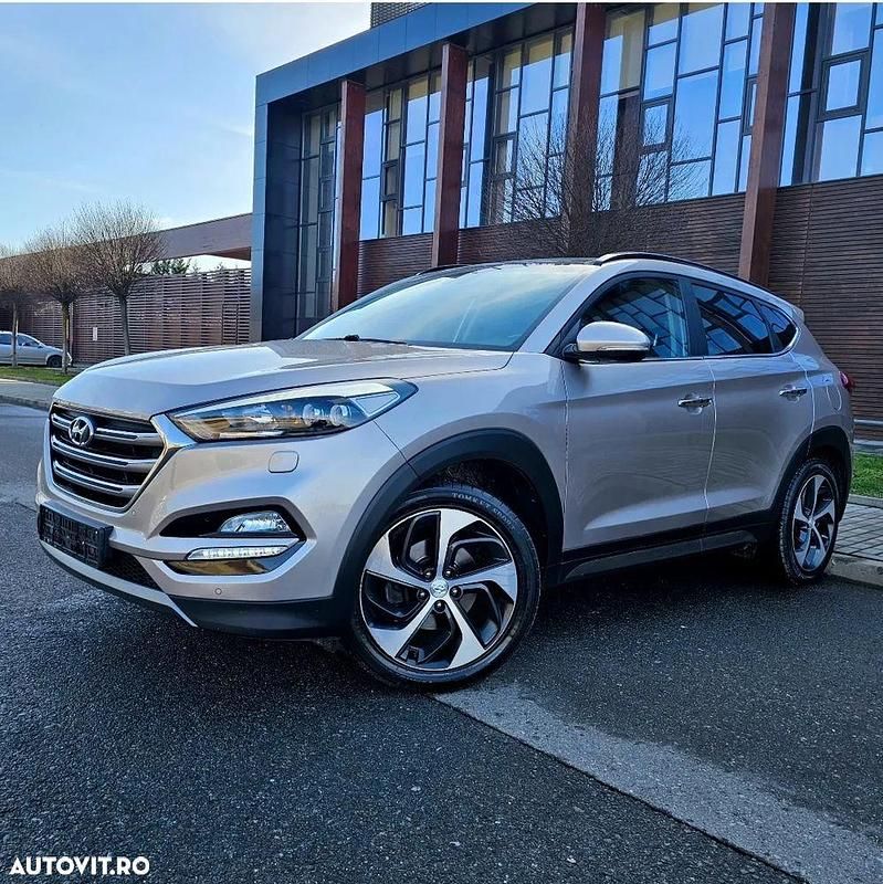 Second-hand Hyundai Tucson Premium 185 CP (136 kW) 2016 Culoareargint SUV