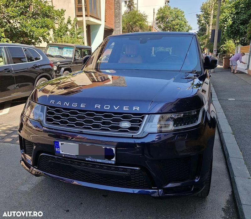 Culoarealbastru Utilizat 2018 Land Rover Range Rover Sport Dynamic SUV | 34.000 EUR (Super Preț) - Imagine 1/4