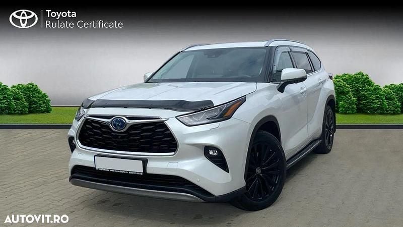 Culoarealb Utilizat 2023 Toyota Highlander Luxury SUV | 56.749 EUR (Puțin scump) - Imagine 1/4