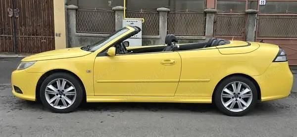 Second-hand Saab 9-3 Vector 150 CP (110 kW) 2008 Galben Cabrio