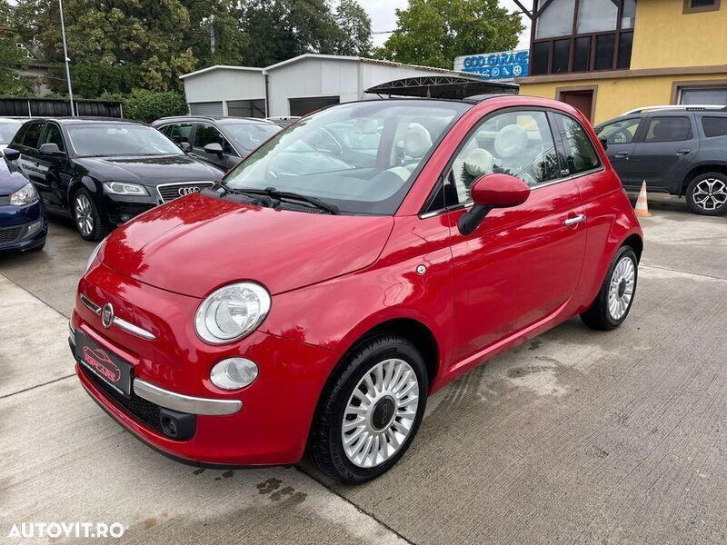Rosu Utilizat 2013 Fiat 500 Cabrio | 6.999 EUR (Preț bun) - Imagine 1/4
