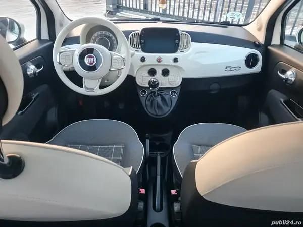Second-hand Fiat 500 70 CP (51 kW) 2019 Alb Berlinǎ