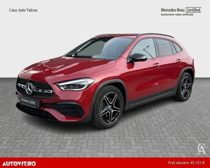 Rosu Utilizat 2023 Mercedes GLA200 SUV | 45.859 EUR - Imagine 1/4