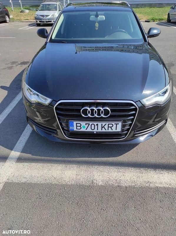 Culoarenegru Utilizat 2014 Audi A6 Comfort Break | 11.350 EUR (Preț OK) - Imagine 1/4