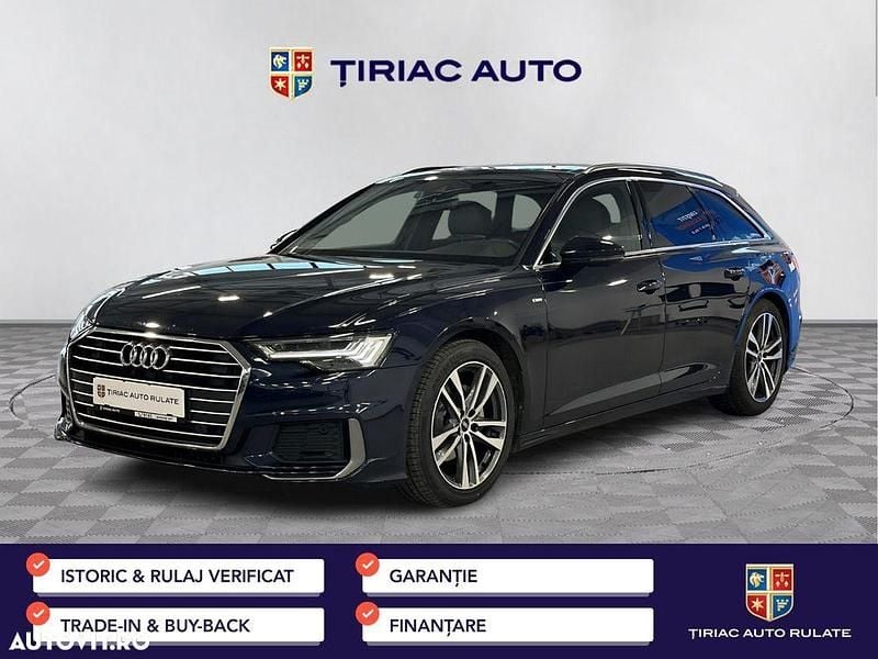 Second-hand Audi A6 S-Line 204 CP (150 kW) 2022 Culoarealbastru Break