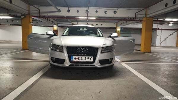 Gri Utilizat 2009 Audi A5 Sport Coupe | 6.750 EUR (Super Preț) - Imagine 1/4