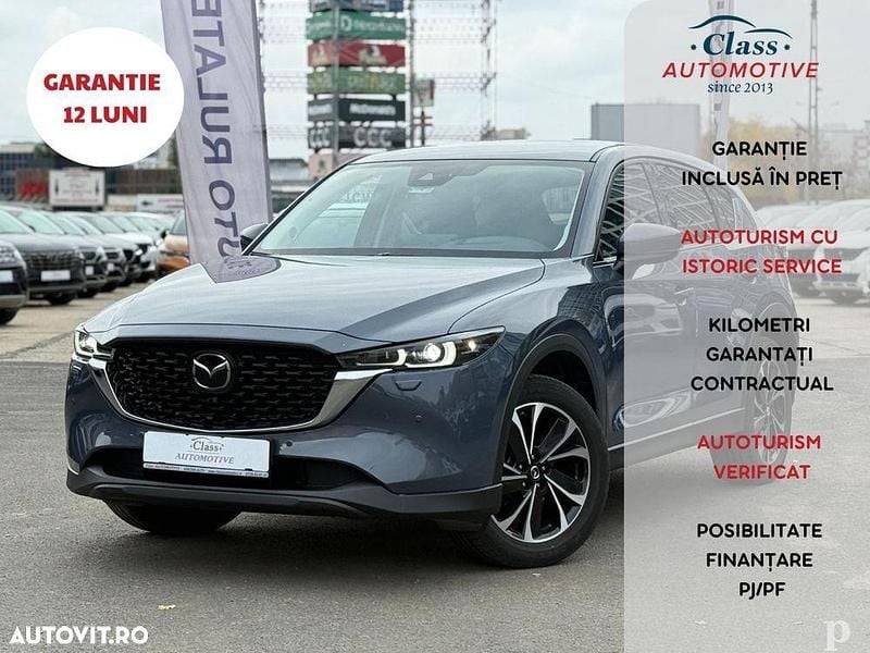 Culoarealbastru Utilizat 2022 Mazda CX-5 SUV | 27.950 EUR (Puțin scump) - Imagine 1/4