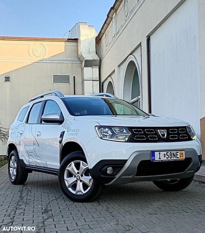 Culoarealb Utilizat 2021 Dacia Duster Prestige SUV | 14.190 EUR (Preț OK) - Imagine 1/4