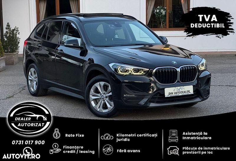 Culoarenegru Utilizat 2020 BMW X1 Comfort Edition SUV | 23.000 EUR (Preț OK) - Imagine 1/4