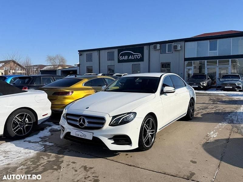 Second-hand Mercedes E200 AMG line 184 CP (135 kW) 2016 Culoarealb Berlinǎ