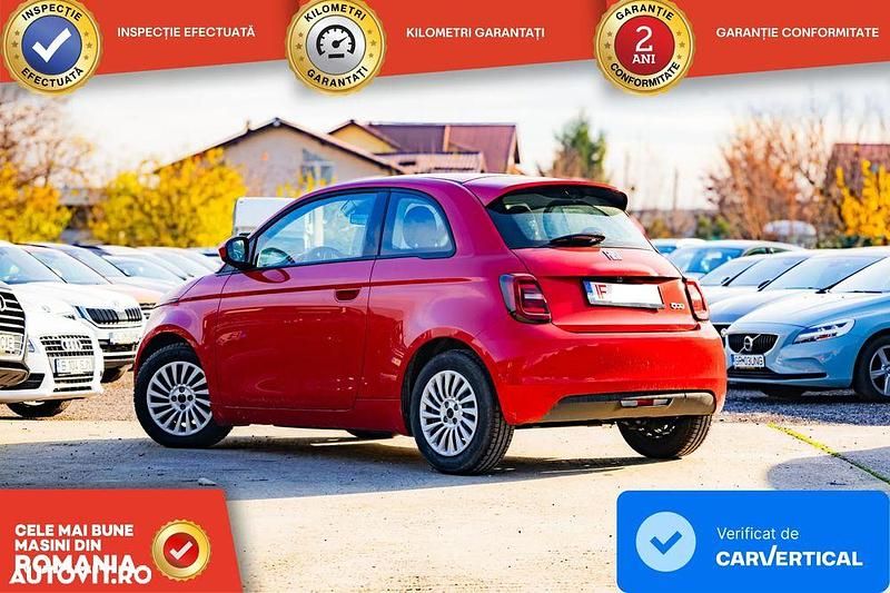 Second-hand Fiat 500e Red 69 kW (95 CP) 2023 Culoarerosu