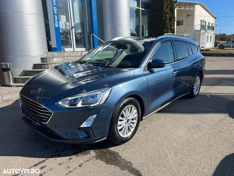 Albastru Utilizat 2019 Ford Focus Break | 12.100 EUR (Scump) - Imagine 1/4