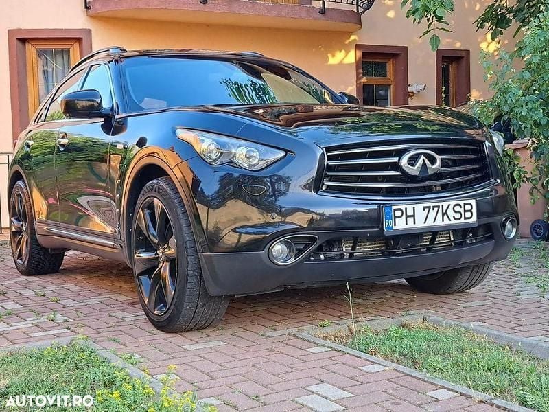 Negru Utilizat 2016 Infiniti QX70 SUV | 15.750 EUR - Imagine 1/4