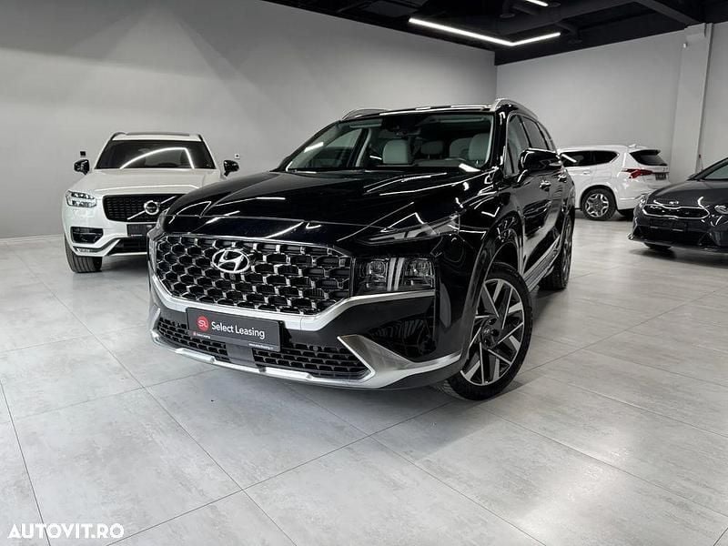 Negru Utilizat 2022 Hyundai Santa Fe Signature SUV | 29.870 EUR (Preț OK) - Imagine 1/4