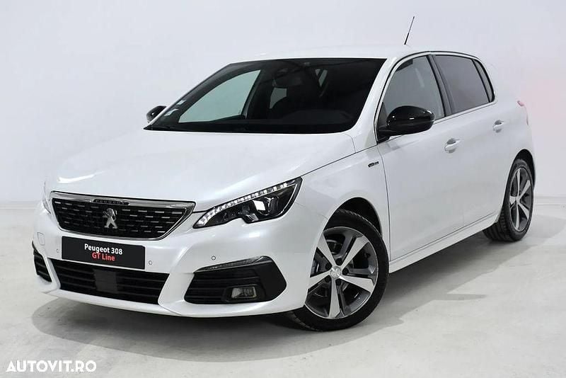 Second-hand Peugeot 308 GT 130 CP (95 kW) 2018 Culoarealb Hatchback