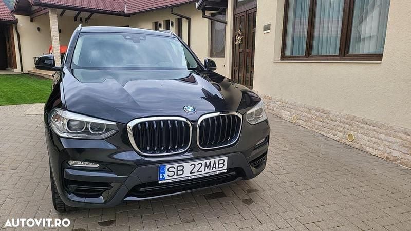 Negru Utilizat 2019 BMW X3 SUV | 24.200 EUR (Super Preț) - Imagine 1/4