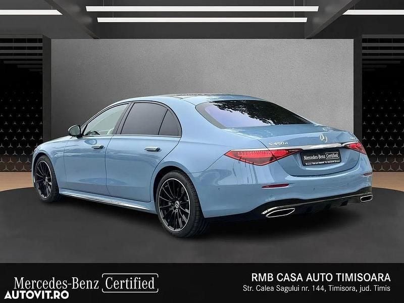 Second-hand Mercedes S450 367 CP (269 kW) 2025 Albastru Berlinǎ