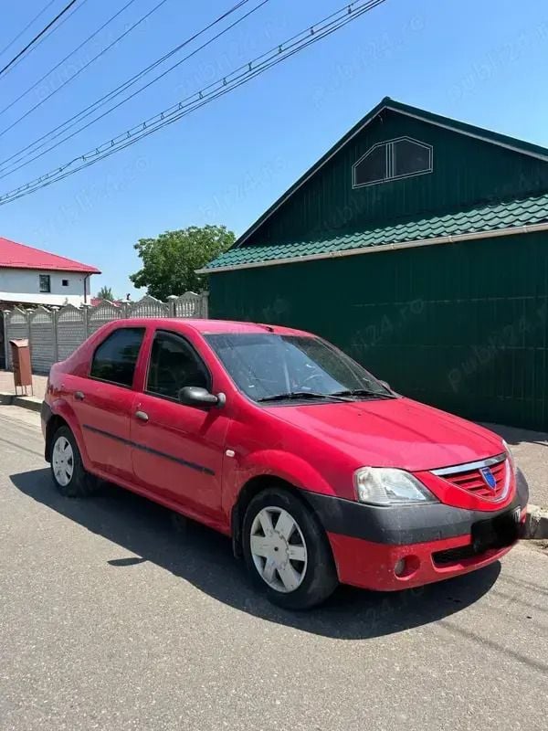 Rosu Utilizat 2009 Dacia Logan Berlinǎ | 1.999 EUR (Preț bun) - Imagine 1/4
